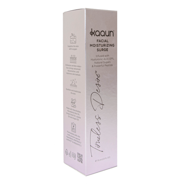 nadčasová starostlivosť s kyslíkovou kozmetikou krabička intenzívny hydratačný krém facial moisturizing surge produktová fotografia