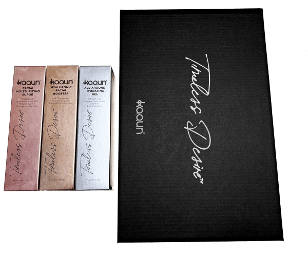Kyslíková kozmetika KAQUN TImeless Desire Selection v darčekovej čiernej krabici