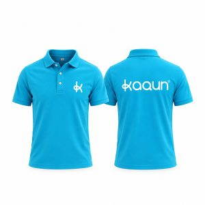 KAQUN polokošeľa s firemnou potlačou